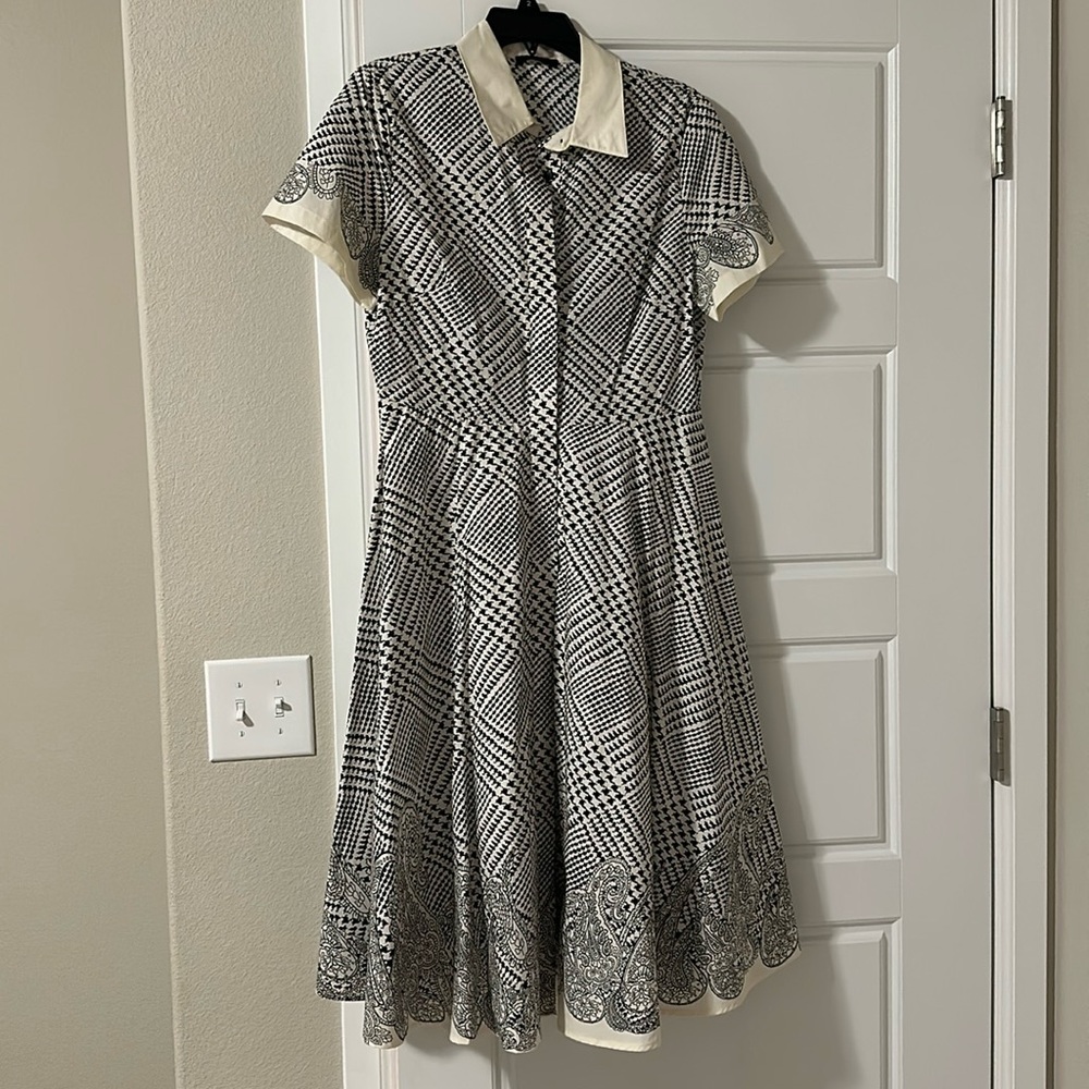 Dolce&Gabbana STYLE flare midi dress cotton